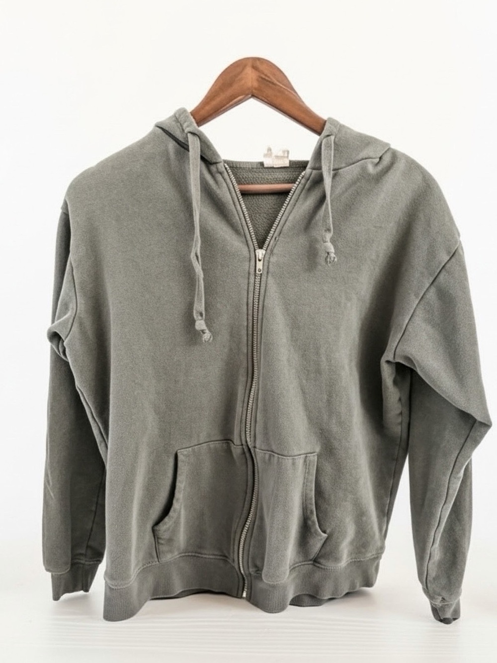 Women’s Olive Green Full-Zip Women's Hoodie
